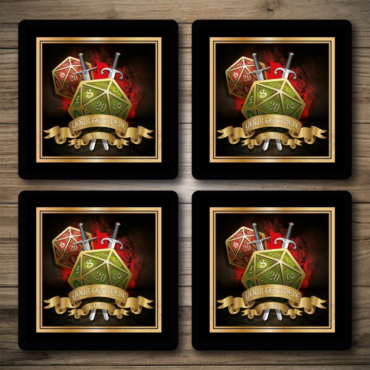Personalised Bar Mats | Drip Mats | Custom Bar Runners | D20 Custom Signs from Two Fat Blokes Ltd signs for bars