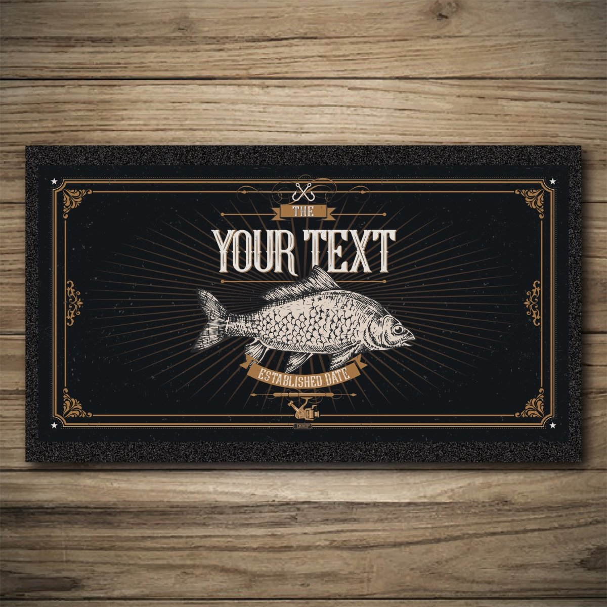 Personalised Bar Mats | Drip Mats | Custom Bar Runners | Fish Inn