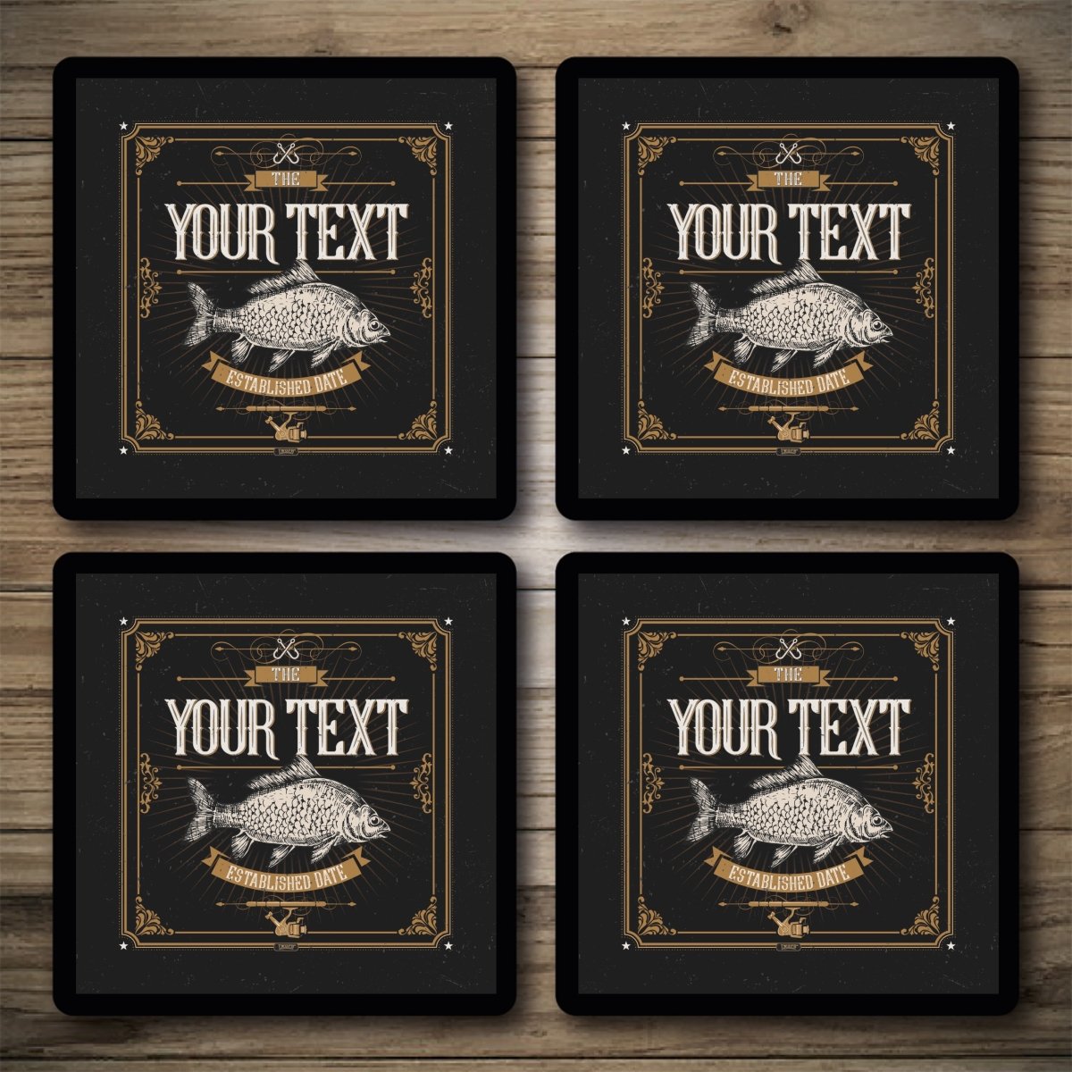Personalised Bar Mats | Drip Mats | Custom Bar Runners | Fish Inn