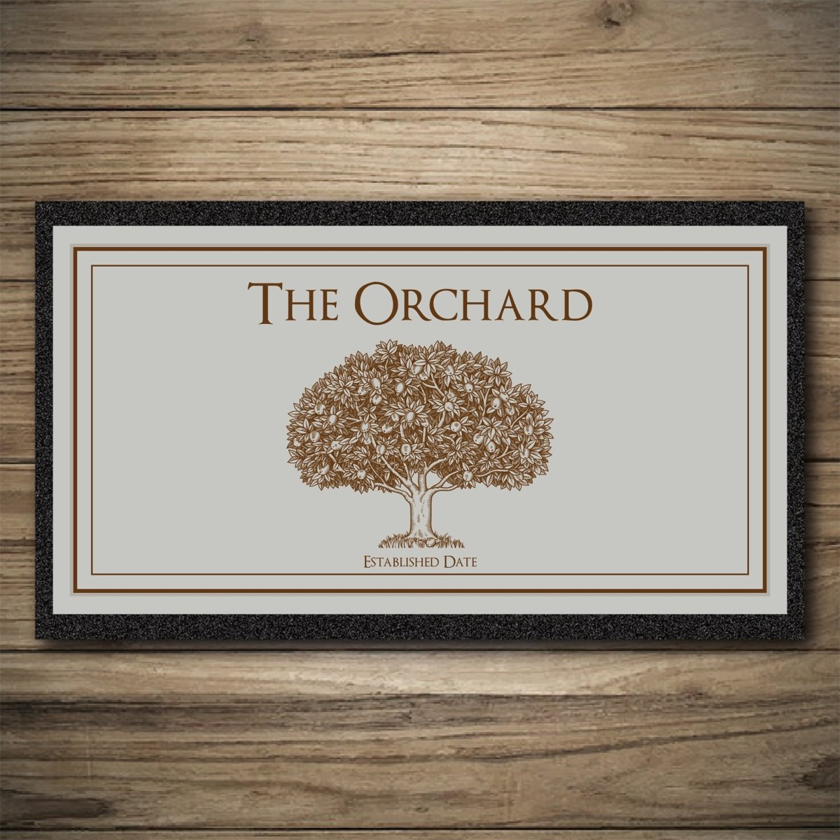 Personalised Bar Mats | Drip Mats | Custom Bar Runners | Orchard