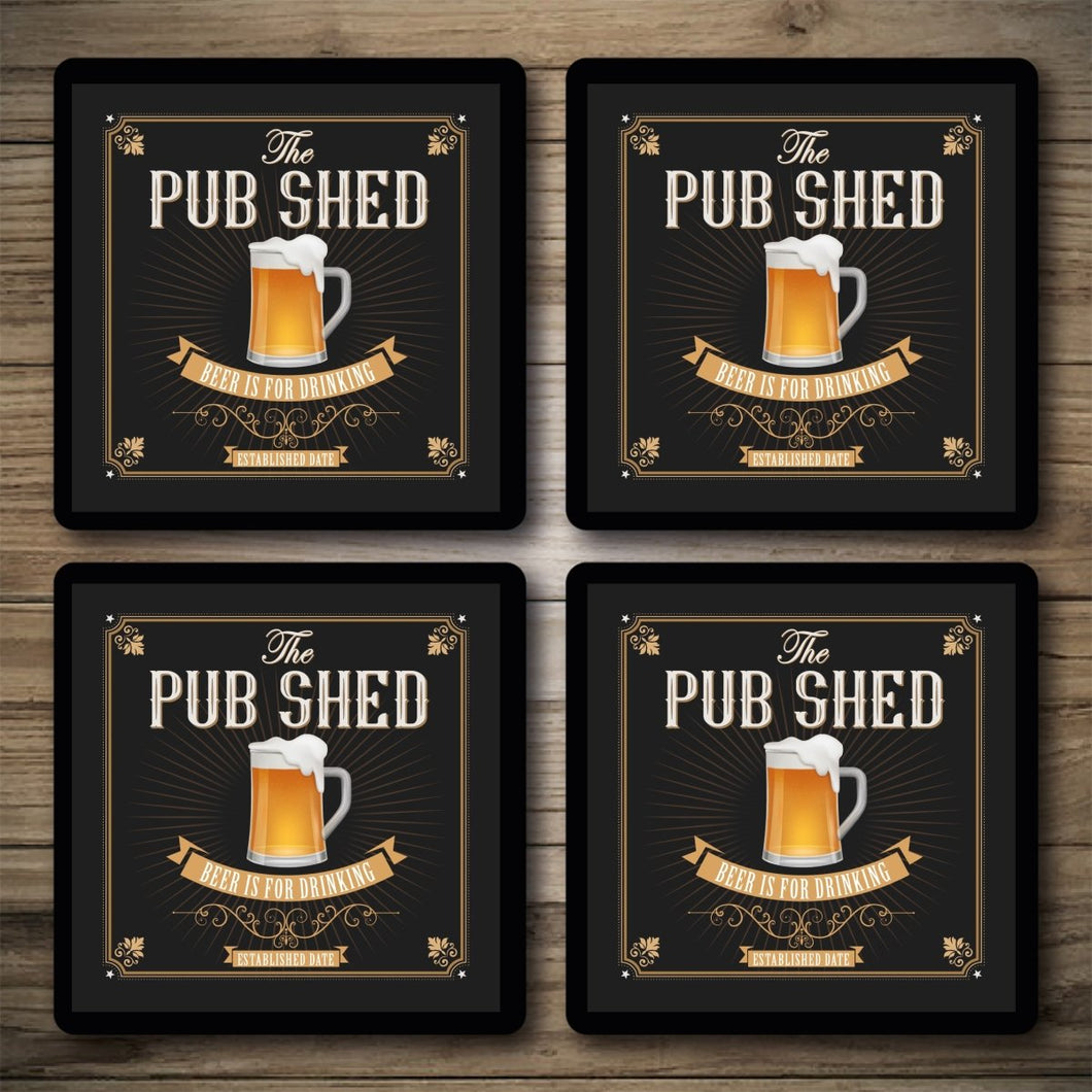 Personalised Bar Mats | Drip Mats | Custom Bar Runners | Pub Shed