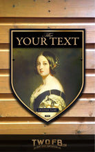 Load image into Gallery viewer, Queen Vic Pub Sign/Pub/Home bar sign/Pub sign for outside/Custom pub sign/Home Bar/Pub Décor
 
