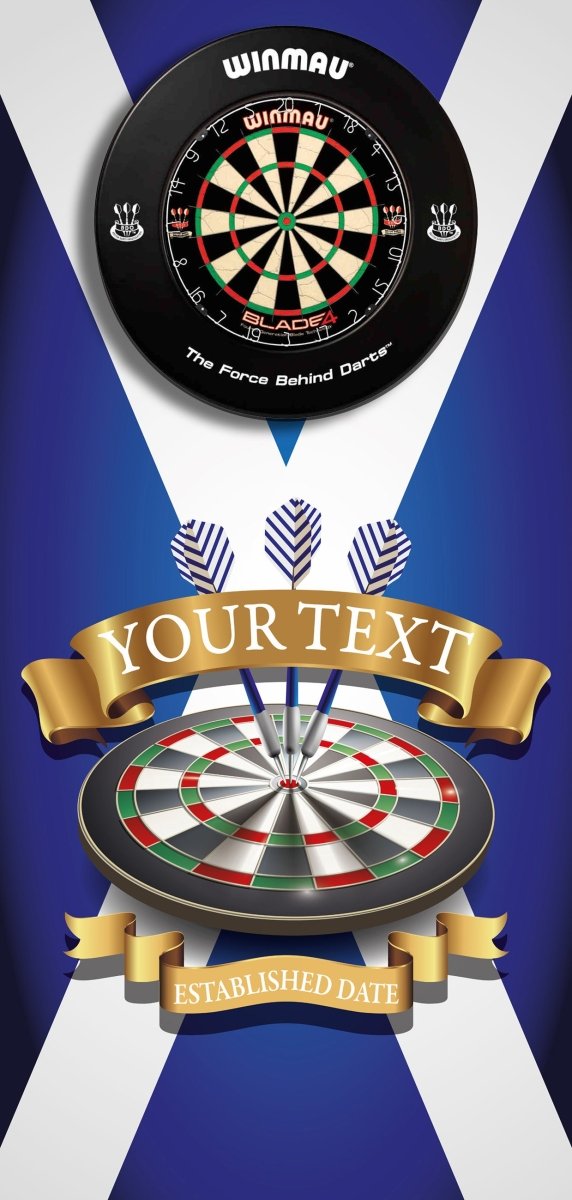 Scottish Pub Chalkboards, Darts Wall Graphics,  for man caves and garden bars, Bar Signs, Pub Signs, Personalised bar Sign, Pub Sheds