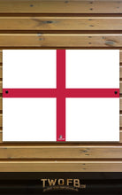 Load image into Gallery viewer, St George&#39;s metal Flag Sign | Personalised Bar Sign | Made in Britain
