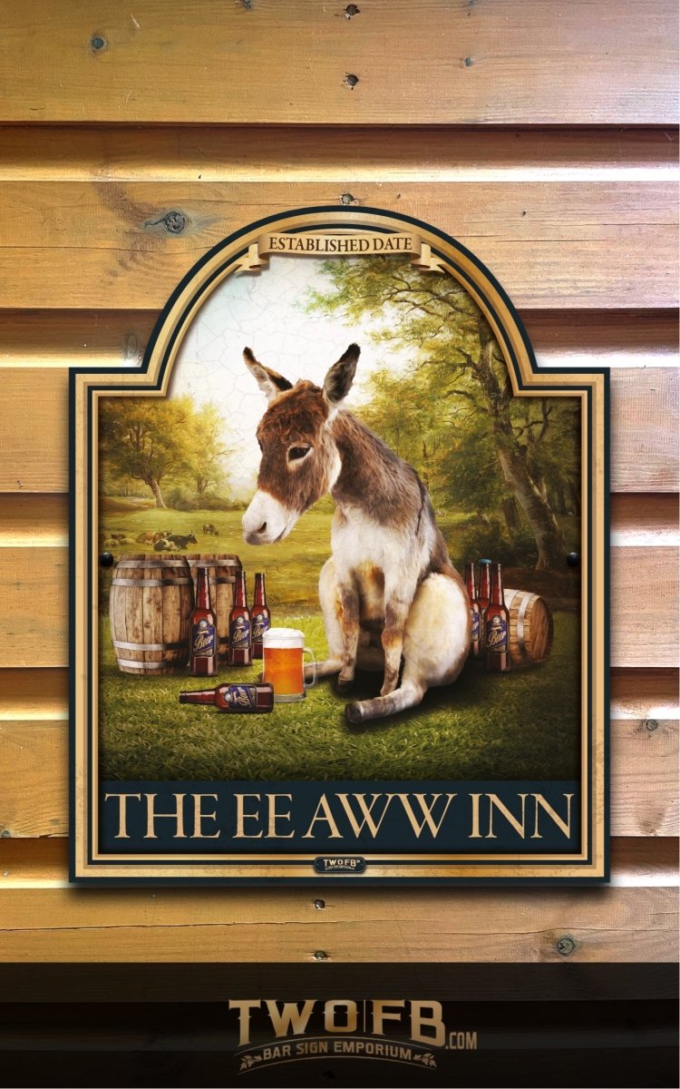 Donkey Bar Sign/Pub Sign/Bar Sign/Home bar sign/Pub sign for outside/Custom pub sign/Home Bar/Pub Décor/Military Bar Signs/Custom Bar signs/Barsigns UK/ Man Cave/ Mess Sign/ Bar Runner/ Beer Mats/ Hanging pub sign/ Custom sign/ Garden Signs/Pub signs