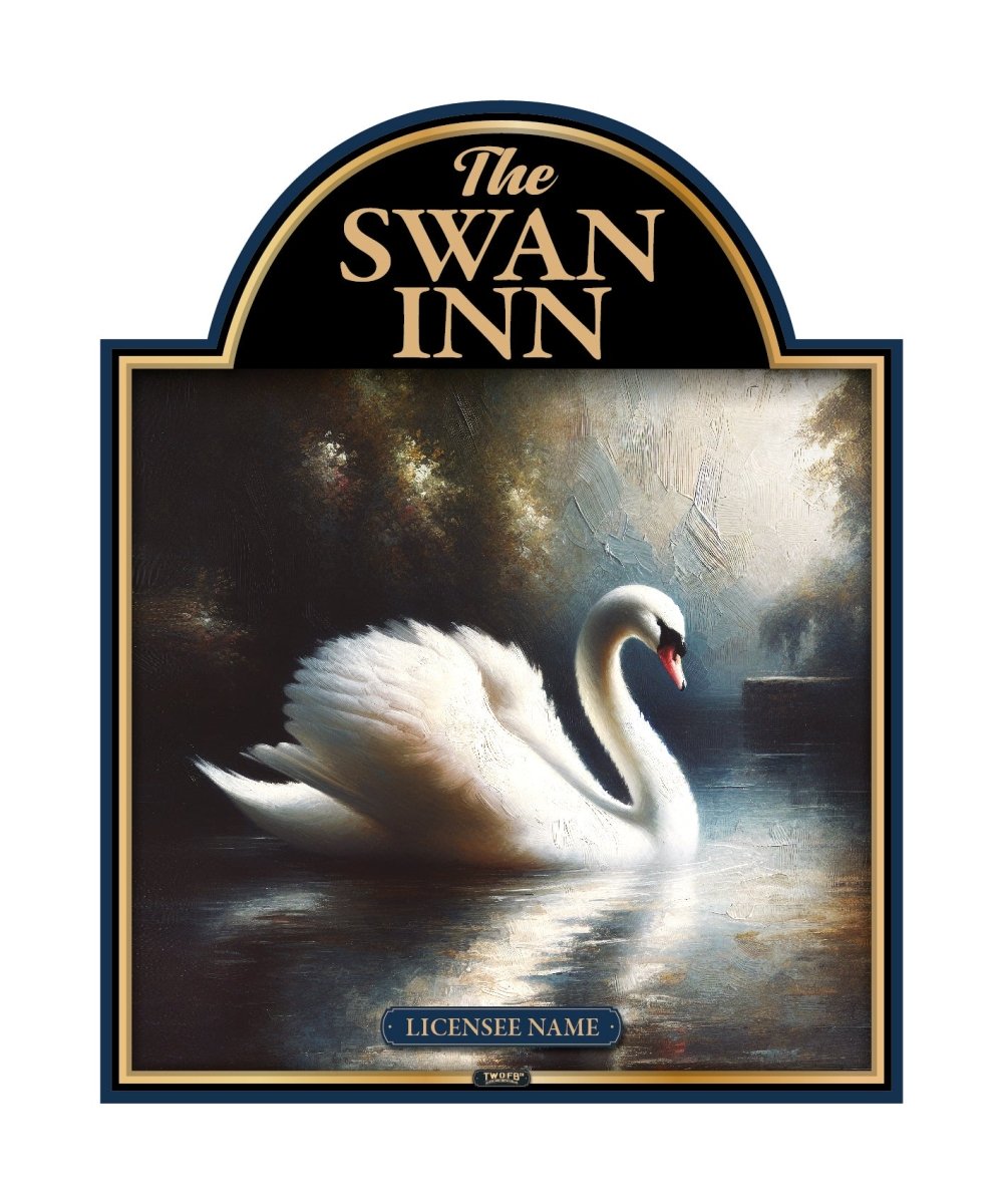 The Swan | Personalised Pub Sign | Country Style Pub Signs