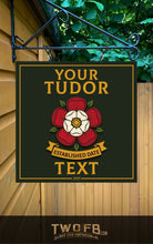 Load image into Gallery viewer, Yorkshire Rose, Custom bar sign, hanging pub sign, Bar sign, pub sign, Personalised bar sign, Funny bar sign, home bar signs uk, bar signs uk, bar signs.co.uk, custom pub sign uk, pub sign design, outdoor bar signs
