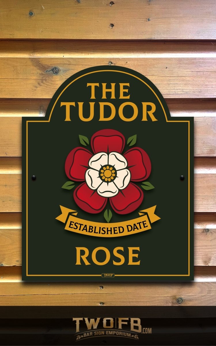 Yorkshire Rose, Custom bar sign, hanging pub sign, Bar sign, pub sign, Personalised bar sign, Funny bar sign, home bar signs uk, bar signs uk, bar signs.co.uk, custom pub sign uk, pub sign design, outdoor bar signs