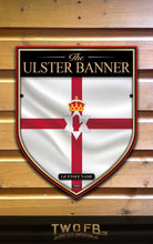 Load image into Gallery viewer, Ulster Banner  | Personalised Bar Sign | British Pub Sign

