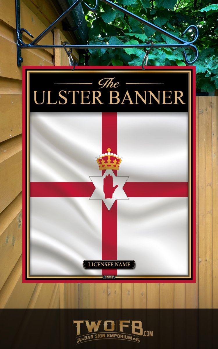 Ulster Project Sign Ulster Banner | Personalised Bar Sign | British Pub Sign - Bar Signs ...