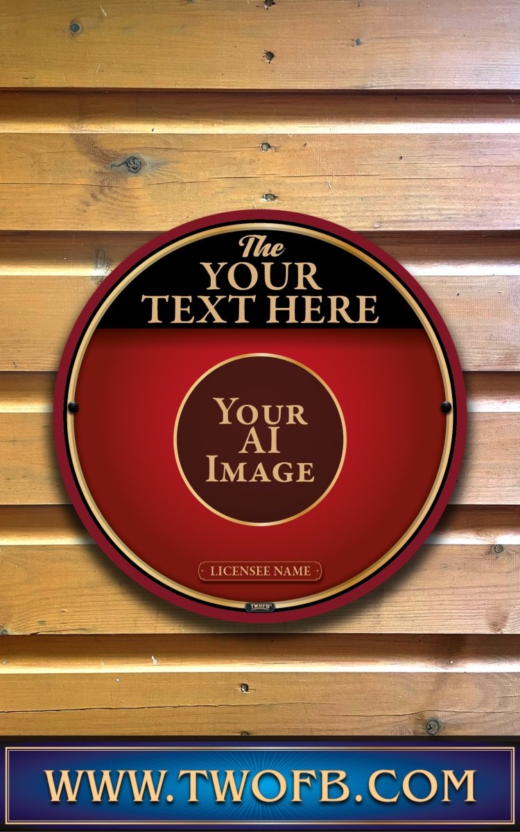 Your AI | Personalised Pub Sign | Country Style Custom Signs from Two Fat Blokes Ltd signs for bars