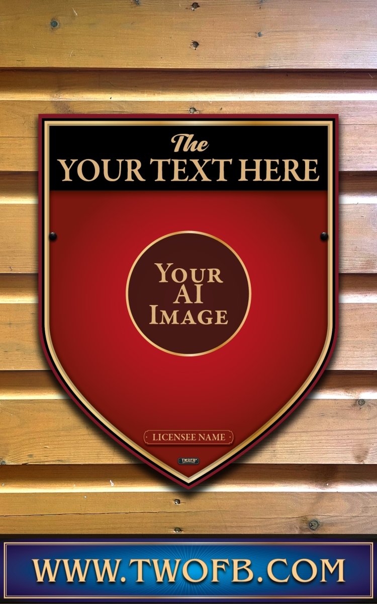 Your AI | Personalised Pub Sign | Country Style Custom Signs from Two Fat Blokes Ltd signs for bars