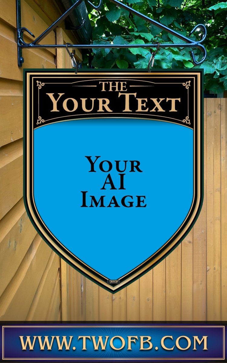 Your AI | Personalised Pub Sign | Country Style Custom Signs from Two Fat Blokes Ltd signs for bars