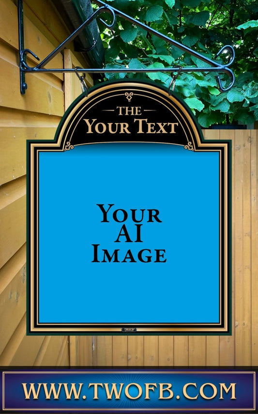 Your AI | Personalised Pub Sign | Country Style Custom Signs from Two Fat Blokes Ltd signs for bars
