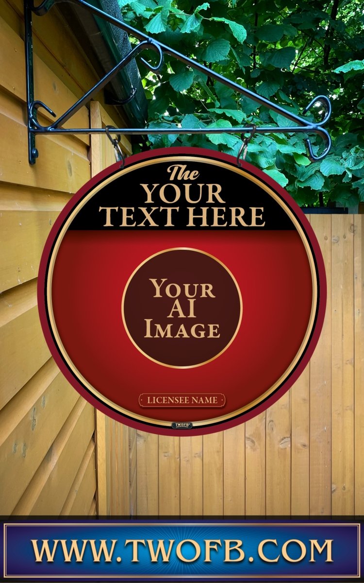 Your AI | Personalised Pub Sign | Country Style Custom Signs from Two Fat Blokes Ltd signs for bars
