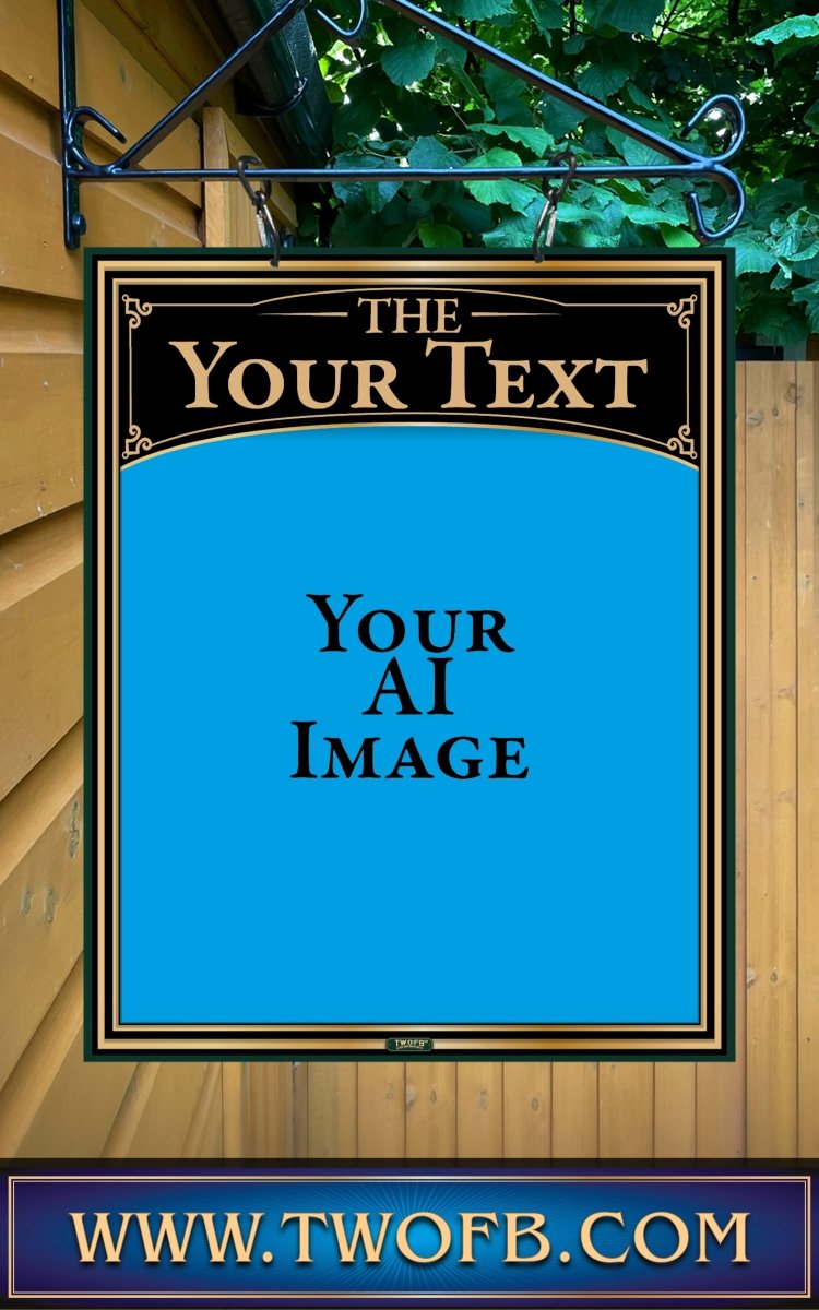 Your AI | Personalised Pub Sign | Country Style Custom Signs from Two Fat Blokes Ltd signs for bars