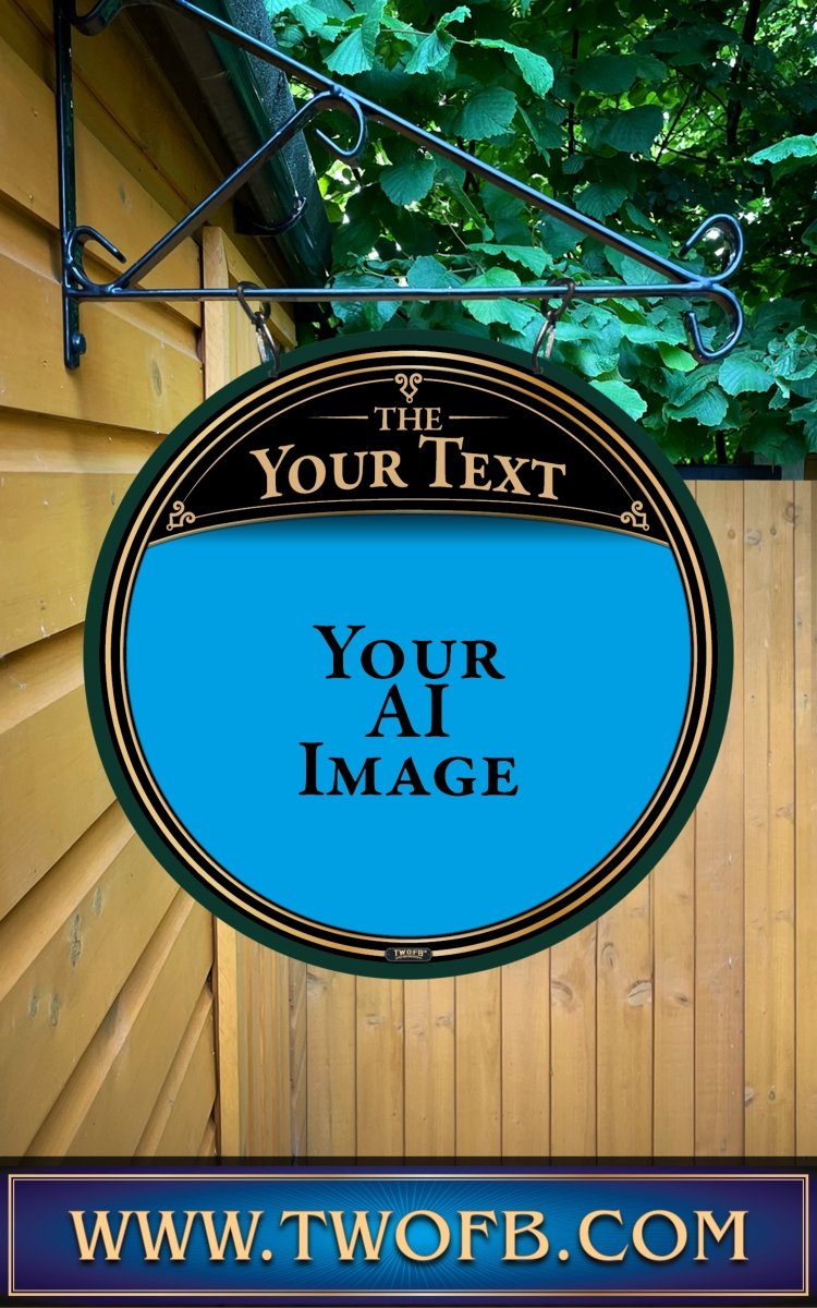 Your AI | Personalised Pub Sign | Country Style Custom Signs from Two Fat Blokes Ltd signs for bars