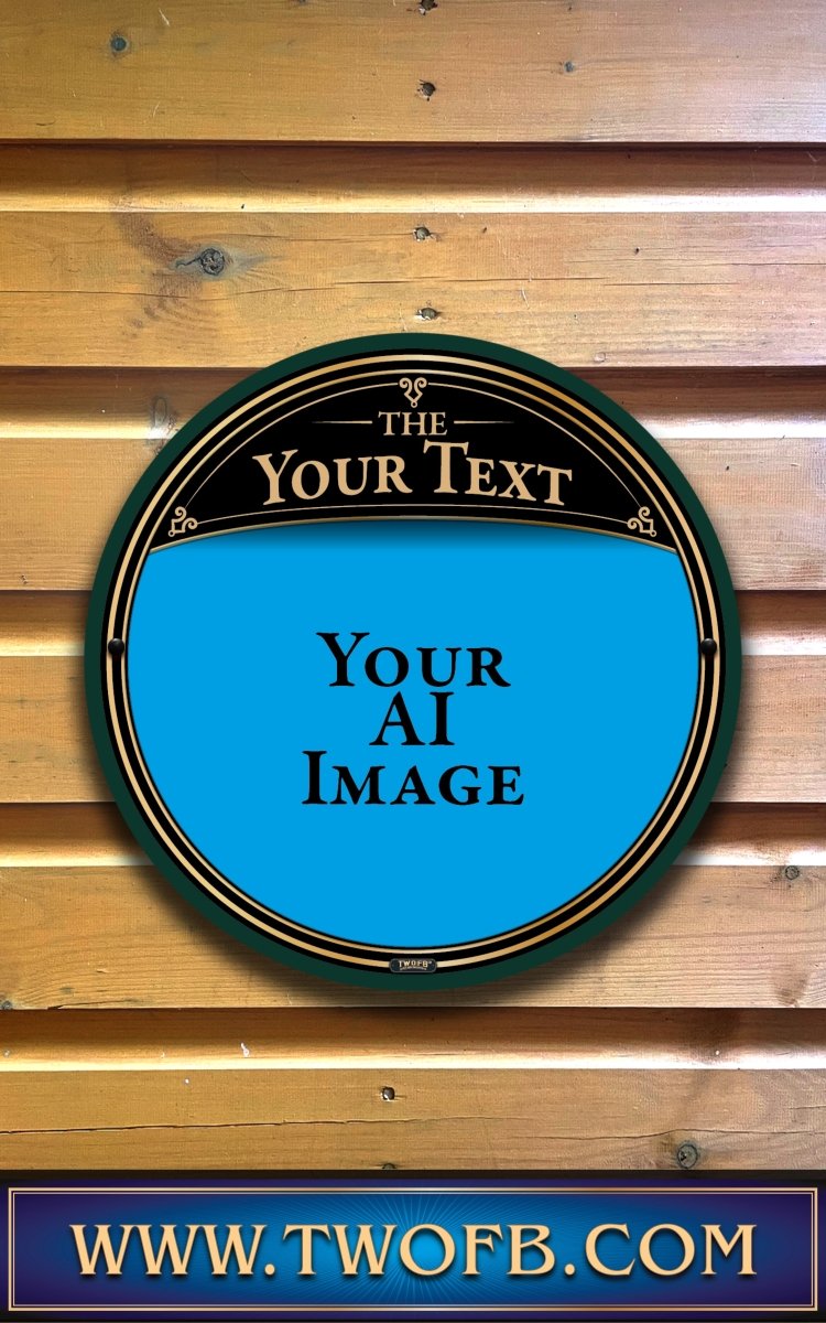 Your AI | Personalised Pub Sign | Country Style Custom Signs from Two Fat Blokes Ltd signs for bars