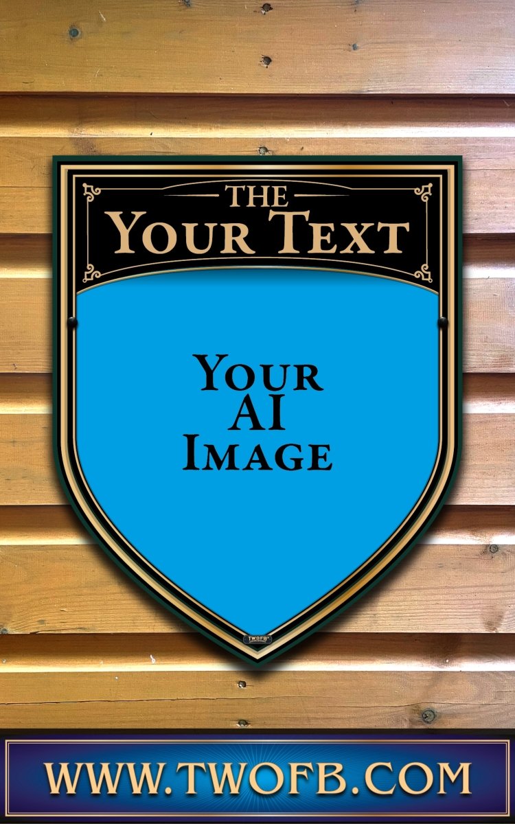 Your AI | Personalised Pub Sign | Country Style Custom Signs from Two Fat Blokes Ltd signs for bars
