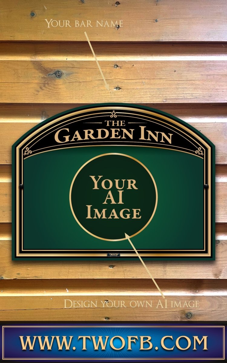 Your AI | Personalised Pub Sign | Victorian Style Pub Signs Custom Signs from Two Fat Blokes Ltd signs for bars