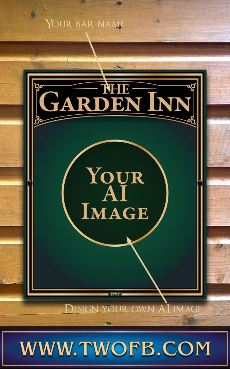 Your AI | Personalised Pub Sign | Victorian Style Pub Signs Custom Signs from Two Fat Blokes Ltd signs for bars
