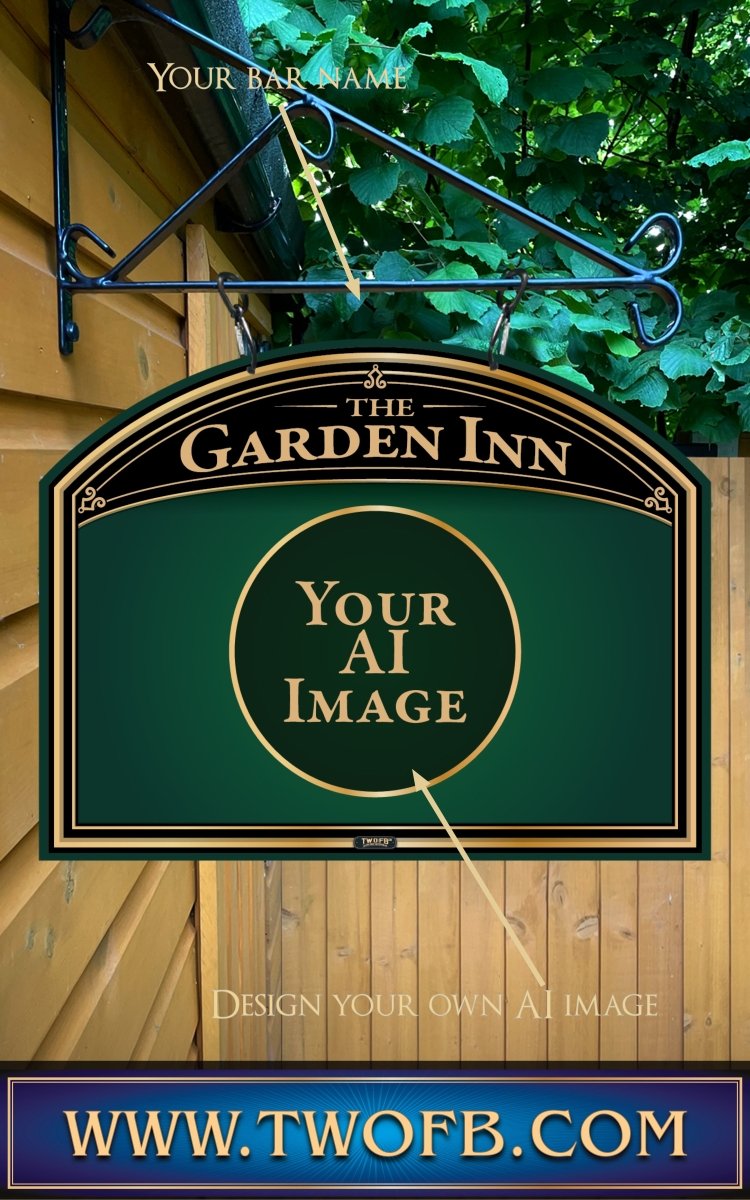 Your AI | Personalised Pub Sign | Victorian Style Pub Signs Custom Signs from Two Fat Blokes Ltd signs for bars