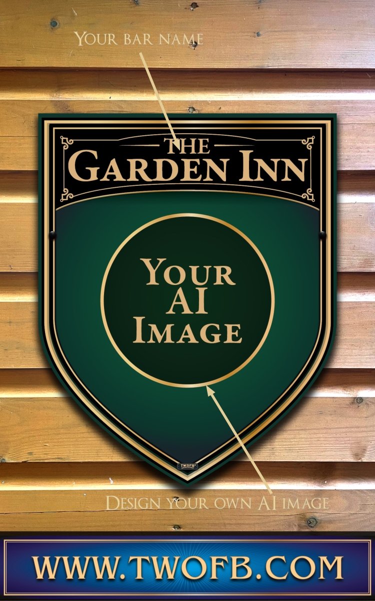 Your AI | Personalised Pub Sign | Victorian Style Pub Signs Custom Signs from Two Fat Blokes Ltd signs for bars