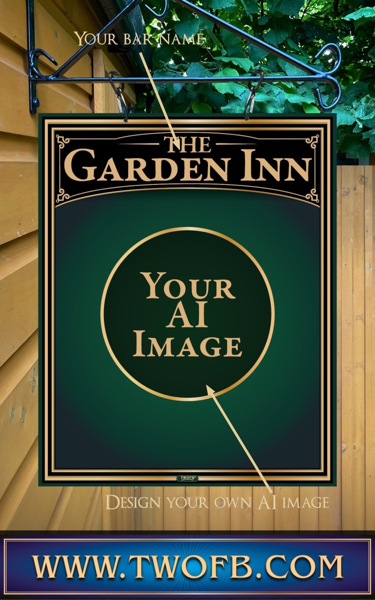 Your AI | Personalised Pub Sign | Victorian Style Pub Signs Custom Signs from Two Fat Blokes Ltd signs for bars