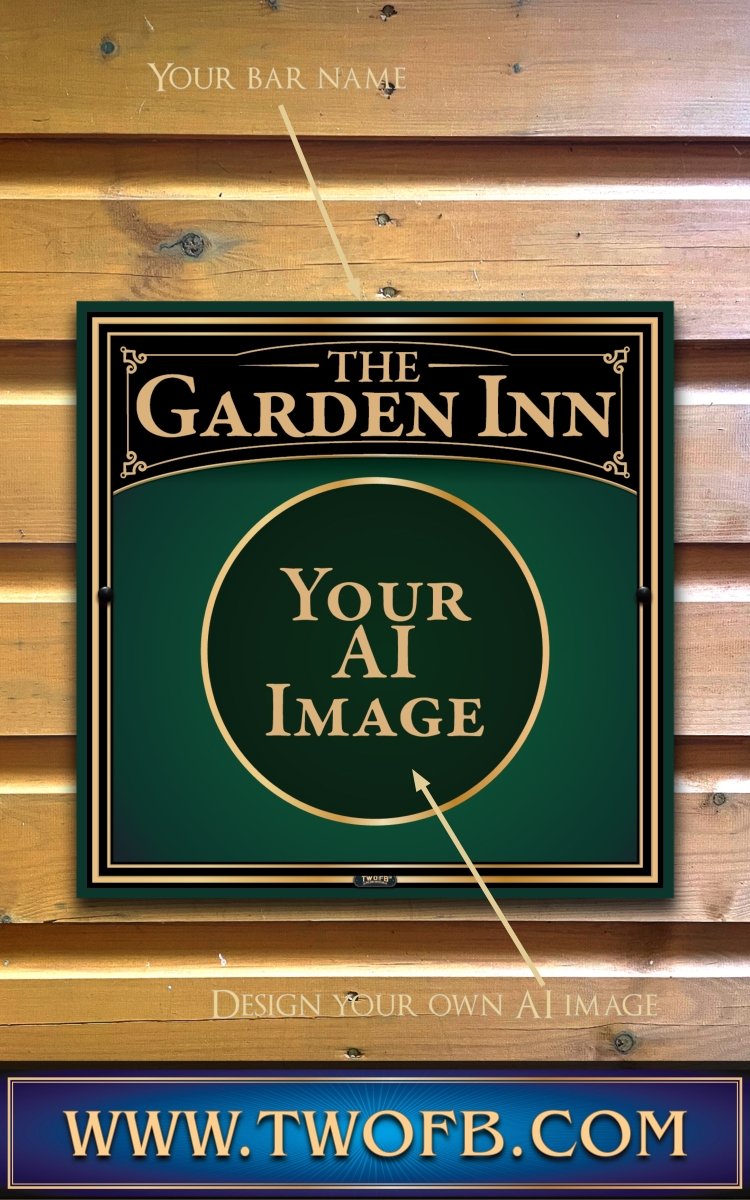 Your AI | Personalised Pub Sign | Victorian Style Pub Signs Custom Signs from Two Fat Blokes Ltd signs for bars