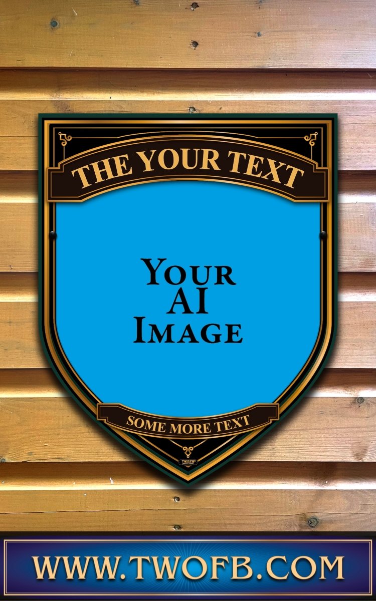 Your AI | Personalised Pub Sign | YE OLDE Style Pub Signs Custom Signs from Two Fat Blokes Ltd signs for bars