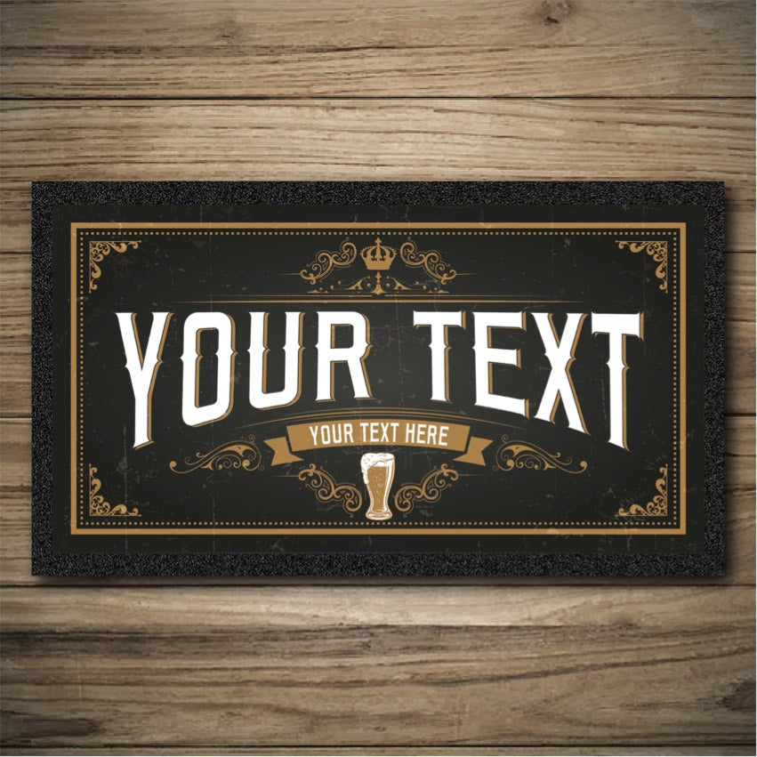 Personalised Bar Mats | Drip Mats | Custom Bar Runners | Beer Nation
