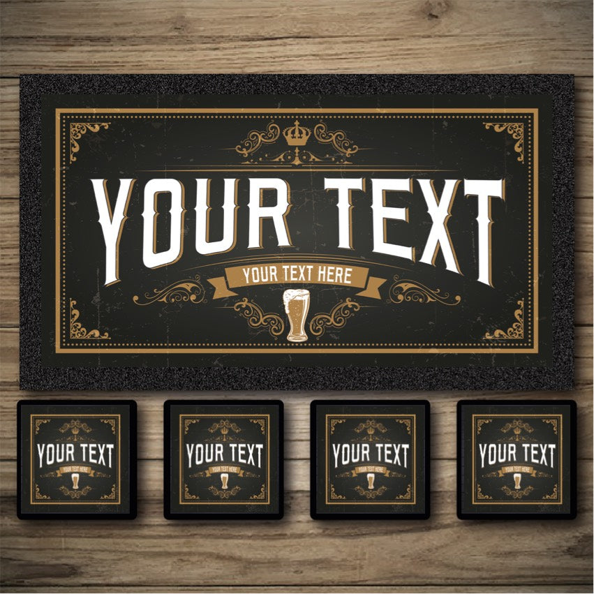 Personalised Bar Mats | Drip Mats | Custom Bar Runners | Beer Nation
