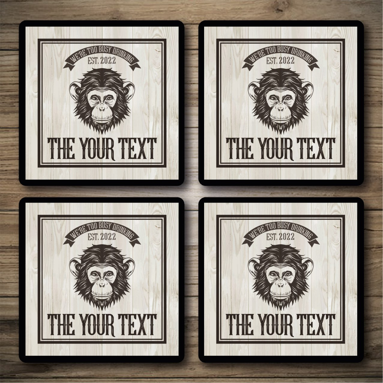Personalised Bar Mats | Drip Mats | Custom Bar Runners | Monkey Bar