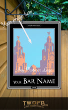 Load image into Gallery viewer, Personalised Photo Sign | Personalised Bar Sign | B&amp;W pub sign
