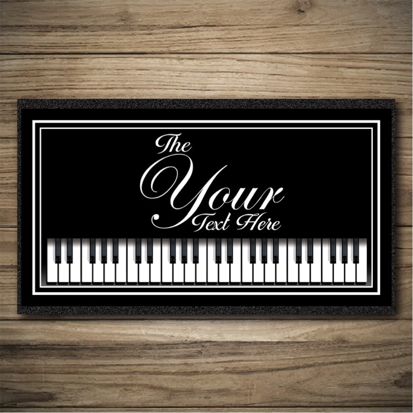 Personalised Bar Mats | Drip Mats | Custom Bar Runners | Piano Bar