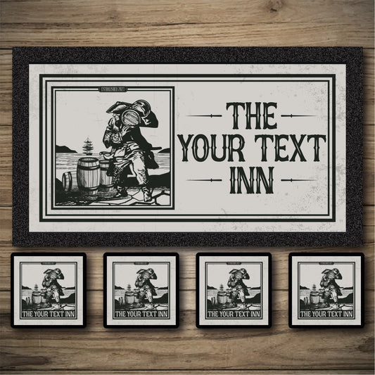 Personalised Bar Mats | Drip Mat | Custom Bar Runners | Smugglers Arms