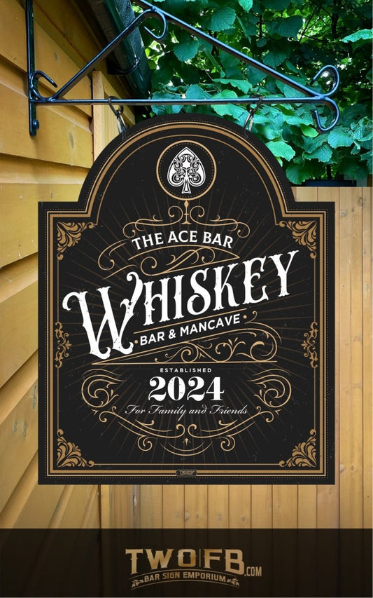 Whiskey Bar Sign/Pub Sign/Bar Sign/Home bar sign/Pub sign for outside/Custom pub sign/Home Bar/Pub Décor/Military Bar Signs/Custom Bar signs/Barsigns UK/ Man Cave/ Mess Sign/ Bar Runner/ Beer Mats/ Hanging pub sign/ Custom sign/ Garden Signs/Pub signs