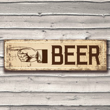 Load image into Gallery viewer, Arrow Bar Sign Beer Custom Signs from Twofb.com signs for bars
