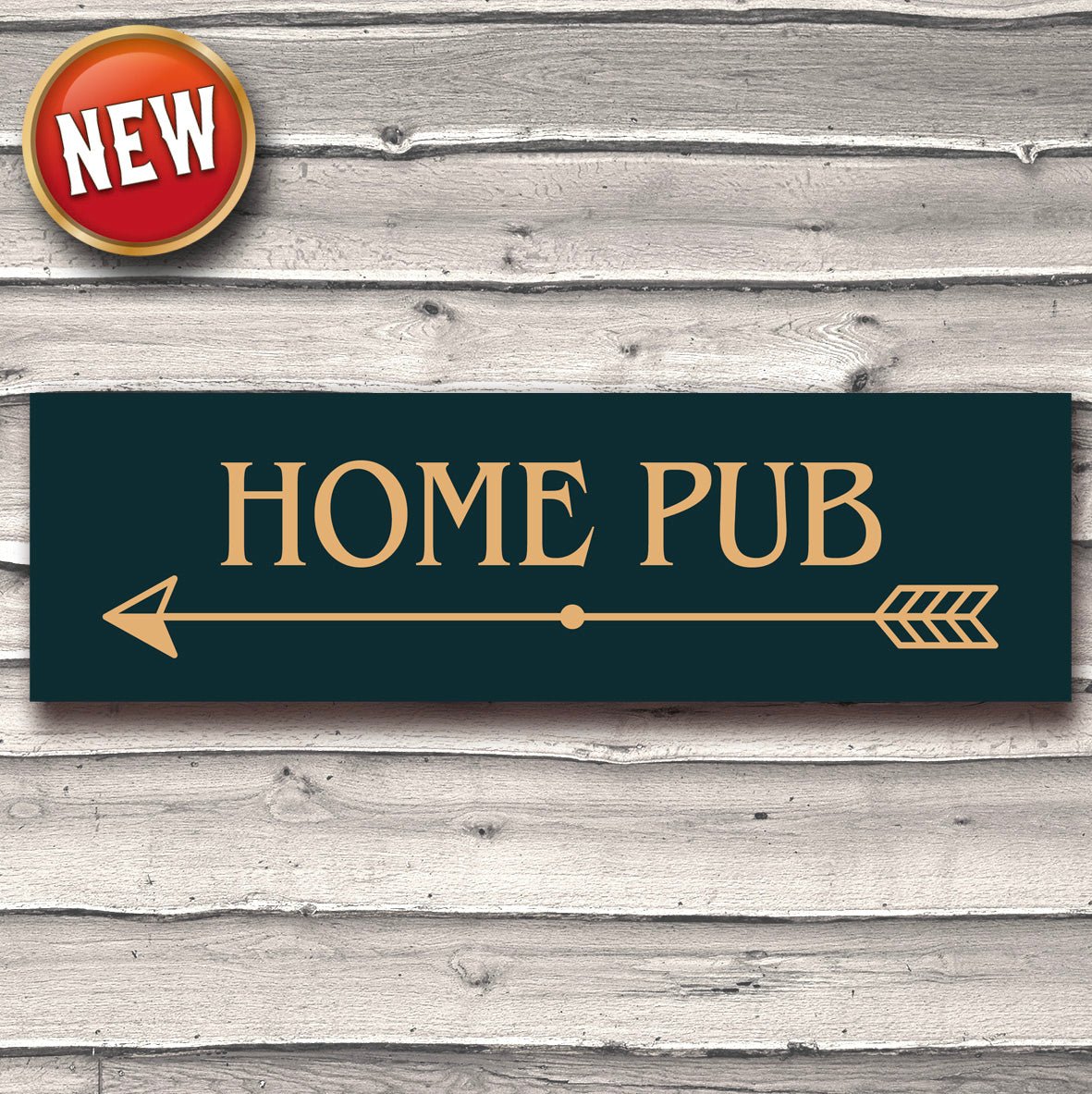 Arrow Bar Sign Simple - Bar Signs – Two Fat Blokes Ltd