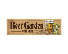 Load image into Gallery viewer, Arrow Beer Garden Bar Sign Custom Signs from Twofb.com signs for bars
