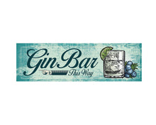 Load image into Gallery viewer, Arrow Gin Bar Sign Custom Signs from Twofb.com signs for bars
