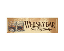 Load image into Gallery viewer, Arrow Whisky Bar Sign Custom Signs from Twofb.com signs for bars
