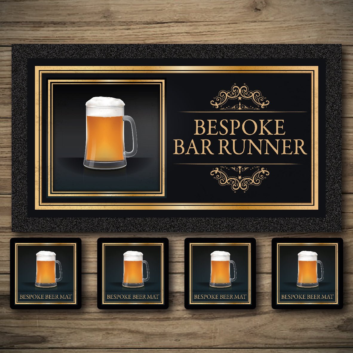 *Artwork | Personalised Bar Mats | Custom Bar Runners