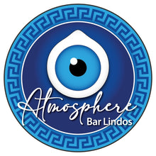 Load image into Gallery viewer, Atmosphere Bar | Greek Eye | T-Shirt | Unisex | Rhodes
