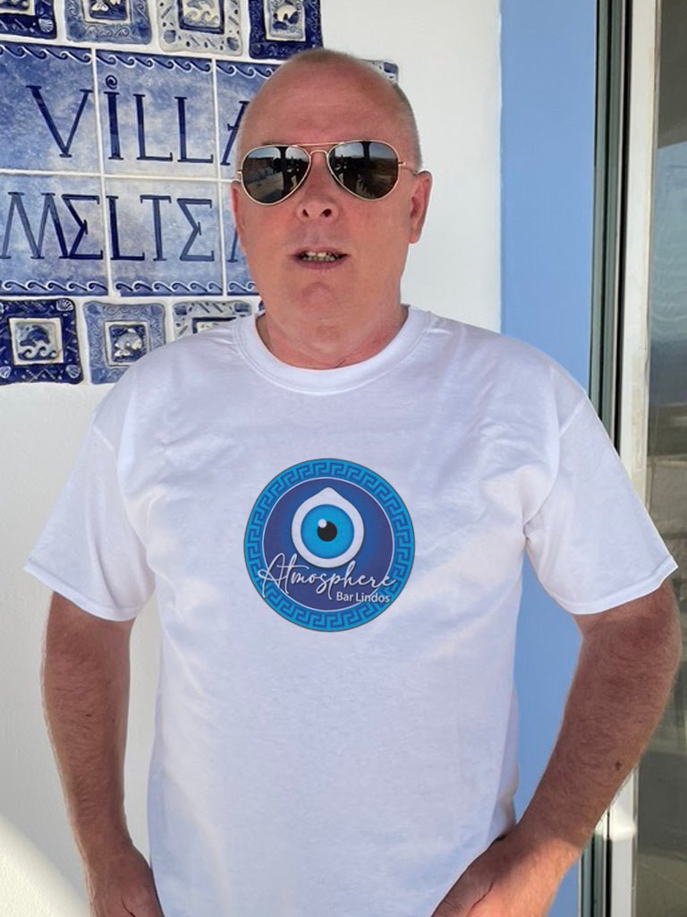 Atmosphere Bar | Greek Eye | T-Shirt | Unisex | Rhodes