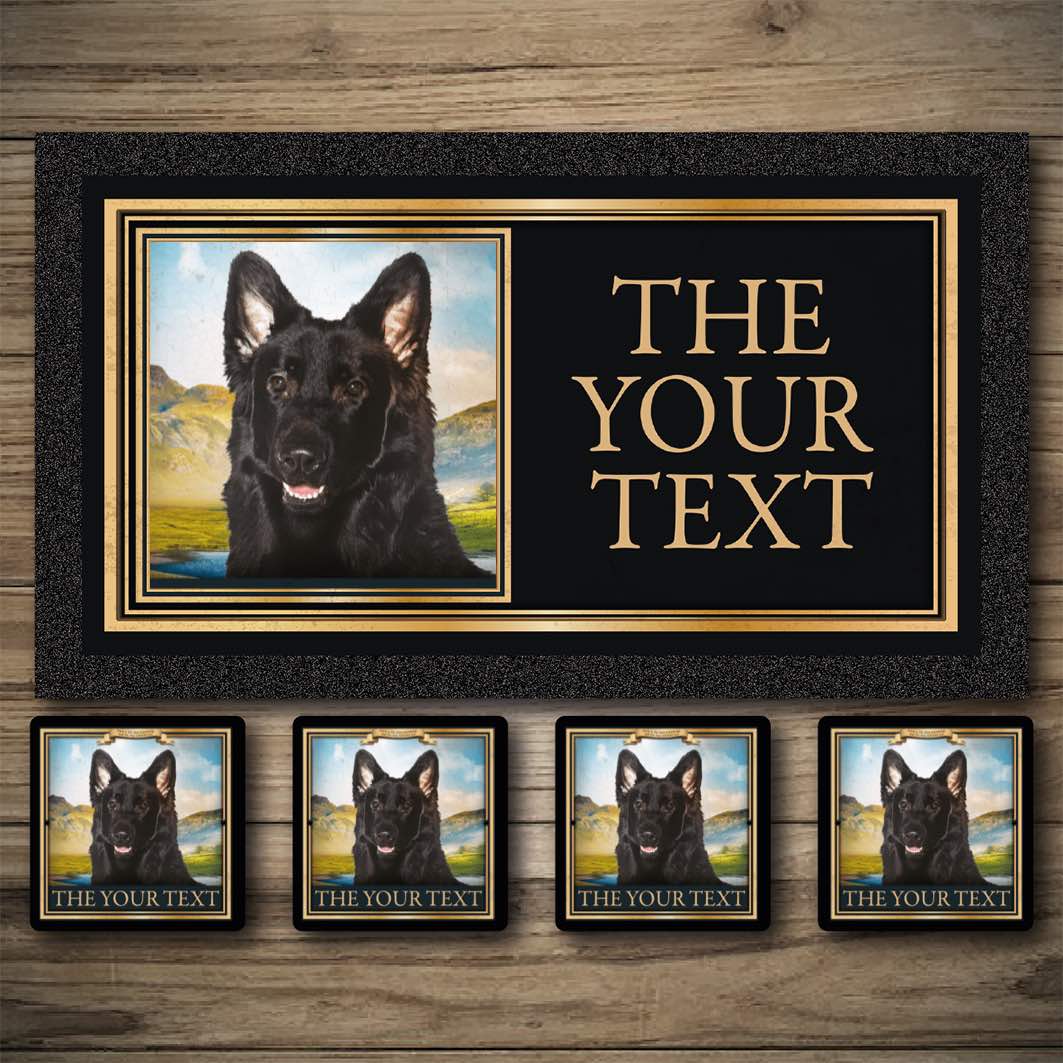 Personalised Bar Mats | Drip Mats | Custom Bar Runners | Bears Den ...