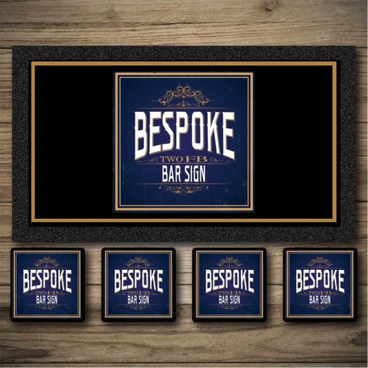 Personalised Bar Mats | Drip Mats | Custom Bar Runners | Bespoke