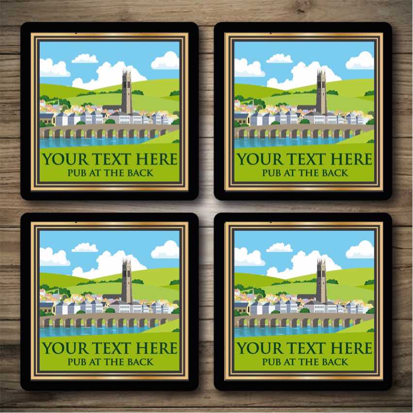 Personalised Bar Mats | Drip Mats | Custom Bar Runners | Bridge Pub