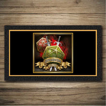 Load image into Gallery viewer, Personalised Bar Mats | Drip Mats | Custom Bar Runners | D20s from Twofb.com signs for bars
