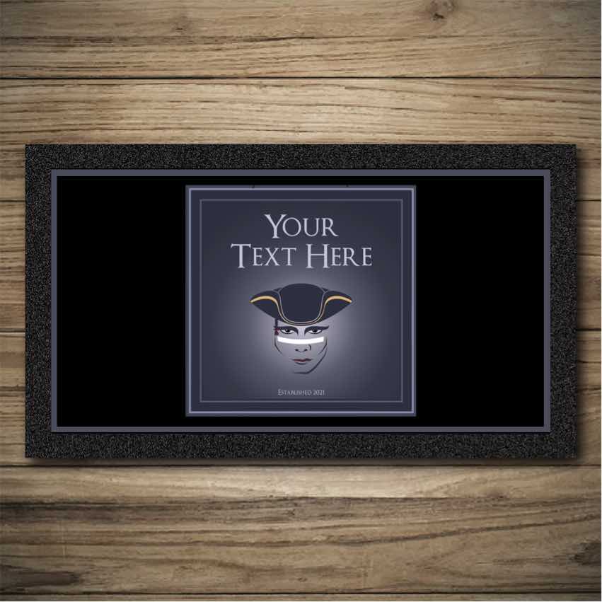 Personalised Bar Mats | Drip Mats | Custom Bar Runners | Dandy Highwayman
